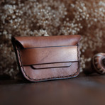 The Rogers // Mid Sized Pouch (Café)