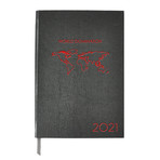 2021 Diary // World Domination // Black (A6 Book)