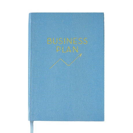 Business Plan // Powder Blue (A5 Book)