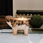 Elephant Candle // Rose Gold