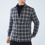 Vitali Checkered Shirt // Gray (XL)