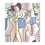 Roy Lichtenstein // Nudes with Beach Ball // 2007 Offset Lithograph