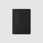Passport Wallet // Sport Leather // Non-RFID Blocking (Black)