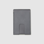 Card Wallet with Cash Pocket // Non-RFID Blocking (Black)