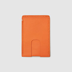 Card Wallet with Cash Pocket // Non-RFID Blocking (Black)