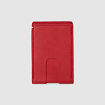 Card Wallet with Cash Pocket // RFID Blocking (Black)