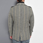 Sequoia Coat // Checked Gray (Medium)