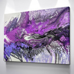 Purple Feather (Small // 1 Panel)