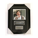 Matthew Broderick // Framed Autographed Microphone + Photo