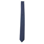 Silk Tie // Blue + White