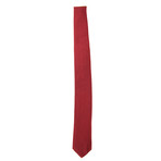 Silk Tie // Burgundy + Red