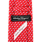 Silk Mouse Tie // Red