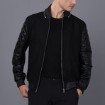 Christopher Leather Jacket // Black (XL)