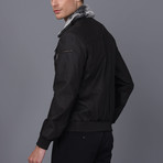Cameron Leather Jacket // Brown Tafta (3XL)