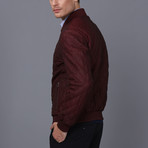 Dylan Leather Jacket // Bordeaux (S)