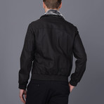 Cameron Leather Jacket // Brown Tafta (L)