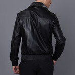 Theodore Leather Jacket // Black (S)