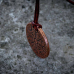 Helm of Awe Copper Necklace
