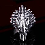 Game of Throne Wolf Ring // White (Size 7)