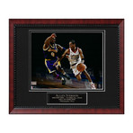 Allen Iverson With Kobe Bryant // Framed // Unsigned