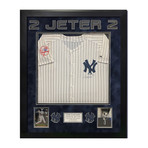 Derek Jeter // New York Yankees Jersey // Framed // Signed