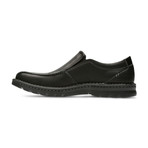 Clarks Collection // Vanek Step // Black Oily Leather (US: 9.5)