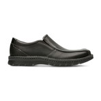 Clarks Collection // Vanek Step // Black Oily Leather (US: 10)