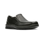 Clarks Collection // Vanek Step // Black Oily Leather (US: 11)