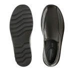 Clarks Collection // Vanek Step // Black Oily Leather (US: 9.5)