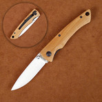 Ceramic Folding Knife // Olivewood Handle Pocket Clip