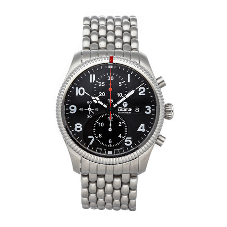 Tutima Grand Flieger Chronograph Automatic // 6402-02 // Pre-Owned