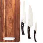 Chef Knife Starter Set 3 + Cutting Board