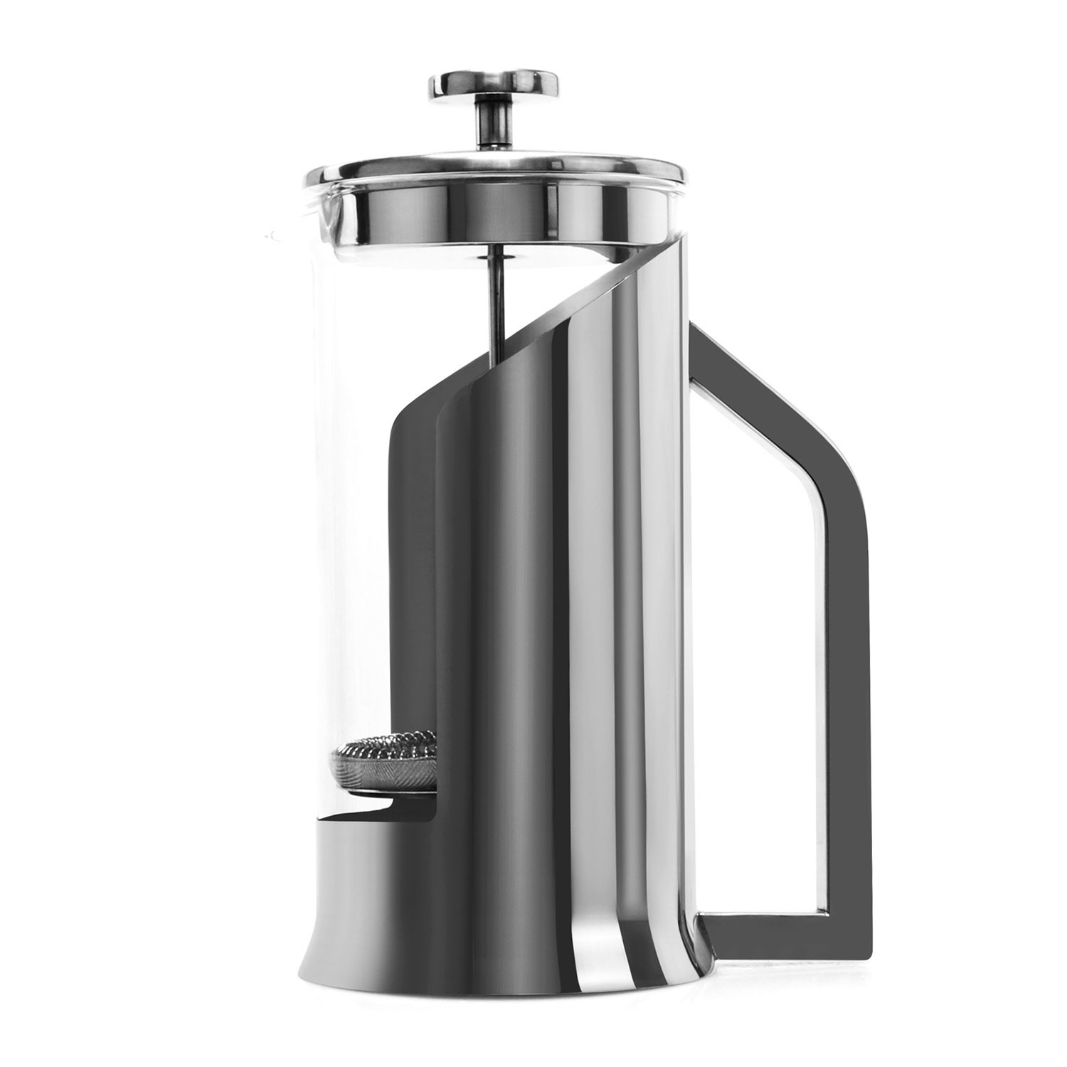 Lafeeca // Glass French Press Maker // 1000 ml (Black) Lafeeca