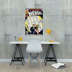 Heroes // Todd Alcott (26"W x 40"H x 1.5"D)