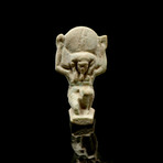 An Egyptian Faience Amulet Of Shu, Late Period, Dynasty 26, Ca. 664 -525 BC