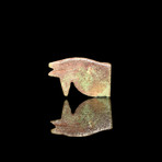 An Egyptian Faience Wedjat Eye, Late Period, Ca. 664 - 332 BCE