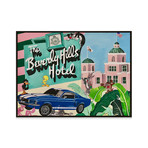 Beverly Hills Hotel by Sophie Mazarro // Small (Black Frame)