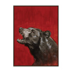 Black Bear by Kenny Eicher // Small (Black Frame)