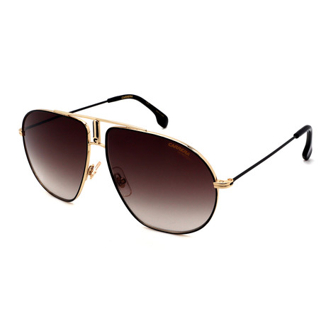 Men's BOUND-2M2 Sunglasses // Gold + Brown Gradient