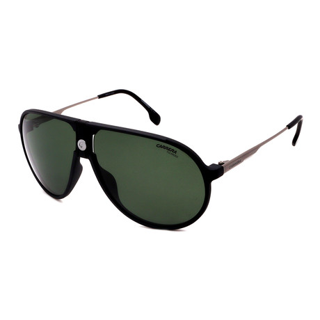 Men's 1034S-003 Polarized Sunglasses // Black + Green
