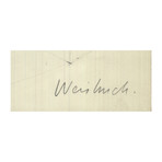 Claude Weisbuch // Two Horsemen // 1985 Lithograph // SIGNED