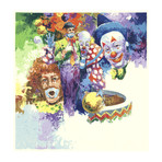 Uncle Tom // Clowns, Clowns, Clowns // 1977 Serigraph