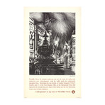 John Farleigh // Piccadilly Circus // 1957 Offset Lithograph