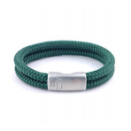 Rope Bracelet // Dark Green (M)