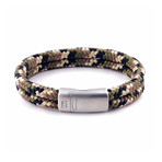 Rope Bracelet // Camouflage (L)