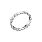 Fred of Paris Une Ile D'or 18k White Gold Diamond Ring // Ring Size: 6