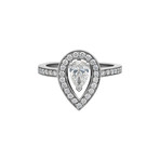 Fred of Paris Lovelight Platinum Diamond Ring III // Ring Size: 6.5