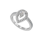Fred of Paris Lovelight Platinum Diamond Ring III // Ring Size: 6