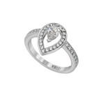 Fred of Paris Lovelight Platinum Diamond Ring III // Ring Size: 5.75