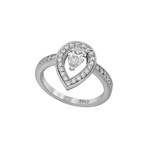 Fred of Paris Lovelight Platinum Diamond Ring III // Ring Size: 6.5